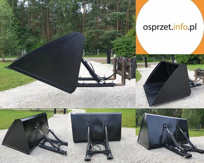 ŁYŻKA DO WÓZKA WIDŁOWEGO - POJEMNOŚCIOWA 1 do 2 m3