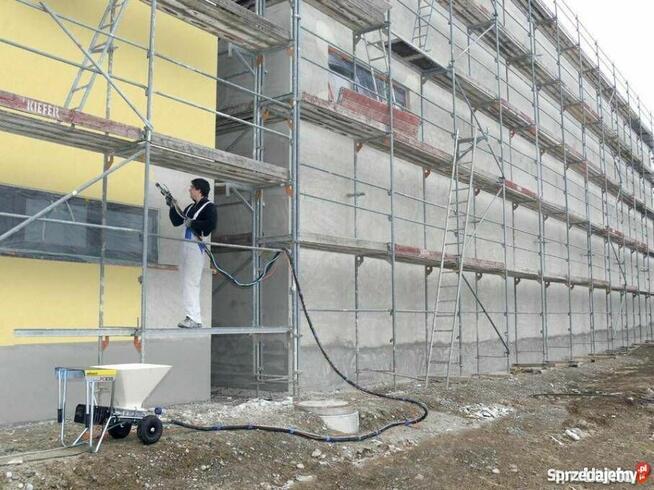TYNKI ZEWNĘTZNE OD 15 ZŁ/M2 MALOWANIE NATRYSKOWE OD 3 ZŁ/M2