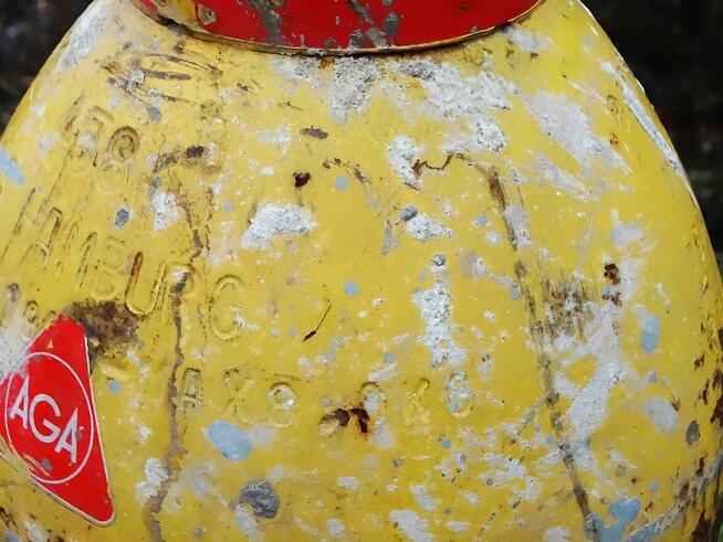 Butla stalowa na acetylen 40 litrów.