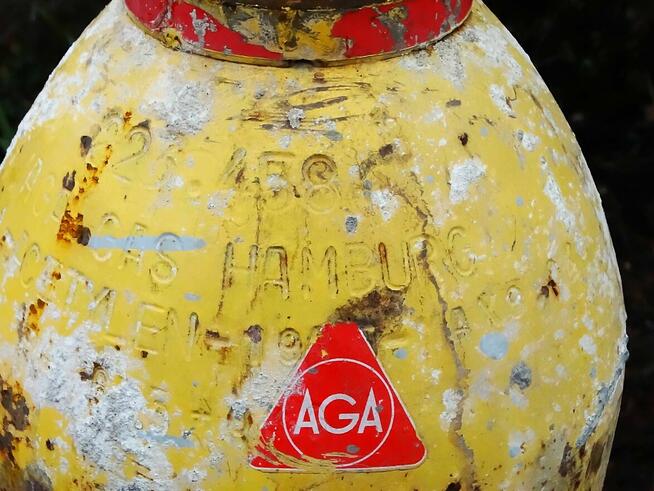 Butla stalowa na acetylen 40 litrów.