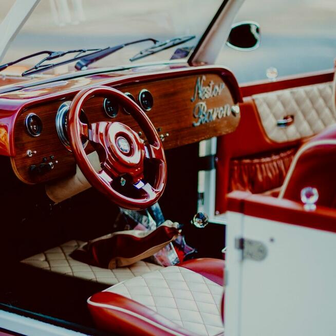 Zabytkowy samochód, auto retro do ślubu - NESTOR BARON