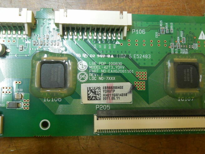 EAX62081101 , 42T3_YDRV , z TV - LG 42PT353 5-003
