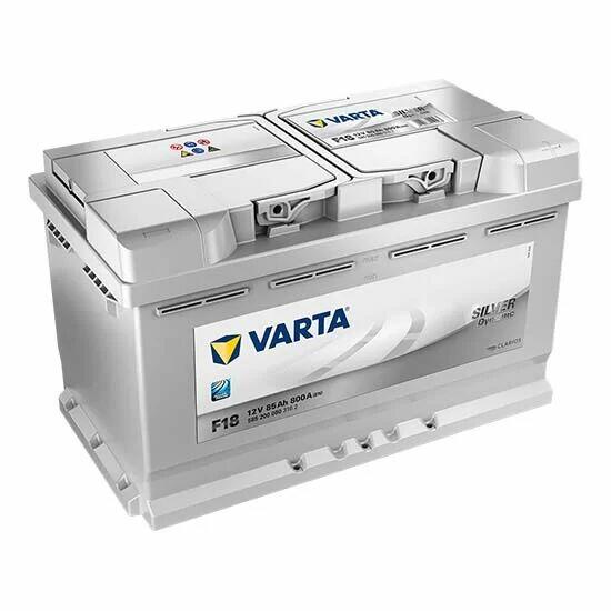 Akumulator VARTA Silver Dynamic F18 85Ah 800A EN