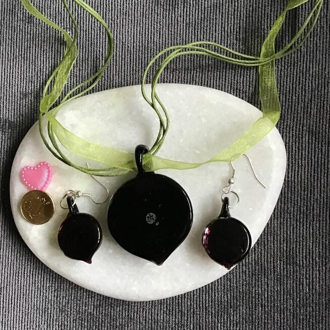 Komplet ze szkła weneckiego 3D