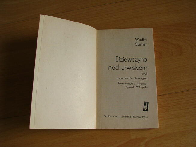 Szefner Wadim – Dziewczyna nad urwiskiem