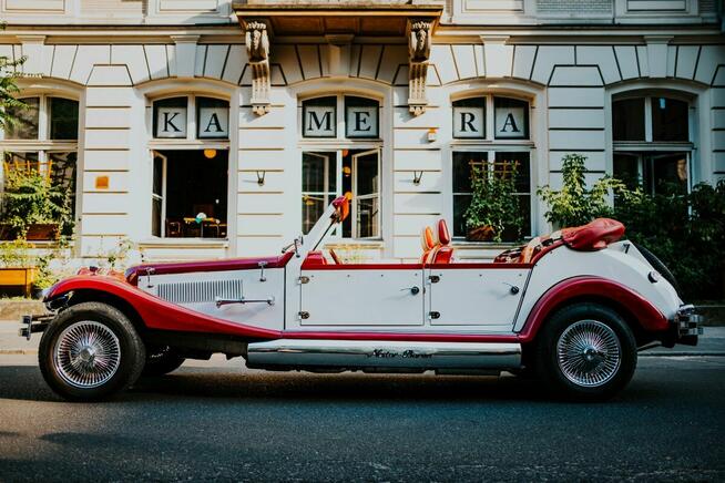 Zabytkowy samochód, auto retro do ślubu - NESTOR BARON