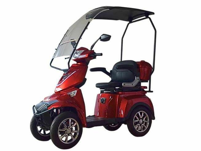 ELECTRORIDE FASTI 4: Elektryczny czterokołowiec z daszkiem
