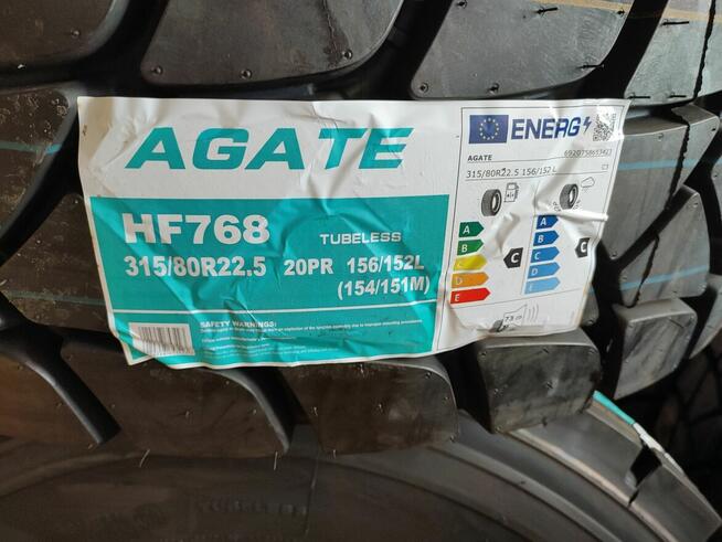 315/80r22.5 opony budowlane ciężarowe Agate HF768