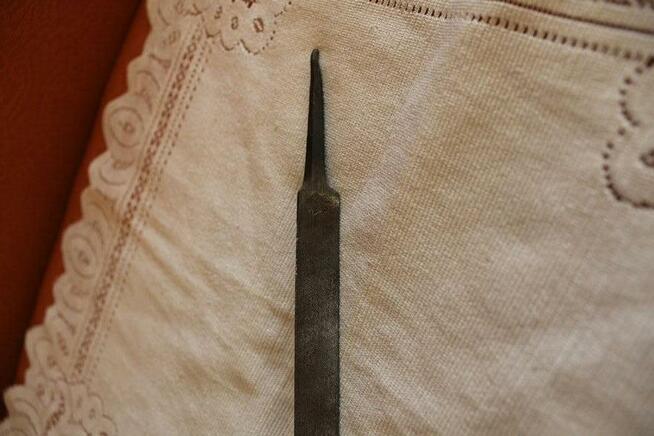 Pilnik trójkątny PRL 25 cm