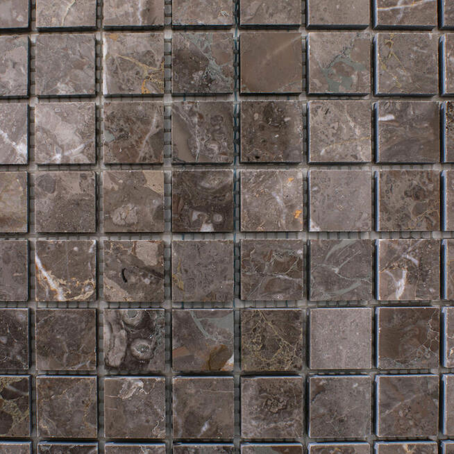 Mozaika z marmuru Mount GREY - kwadraty