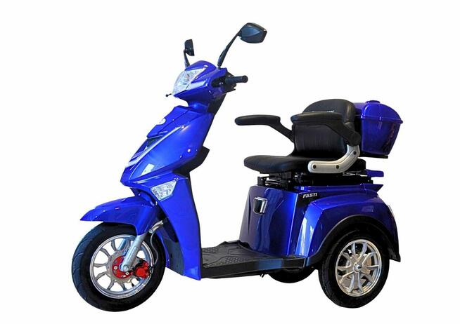 ELECTRORIDE: Skuter trójkołowy FASTI 3 z pasem bezpieczeństwa