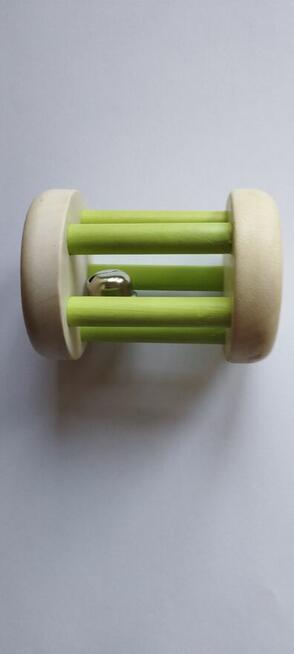 Grzechotka drewniana