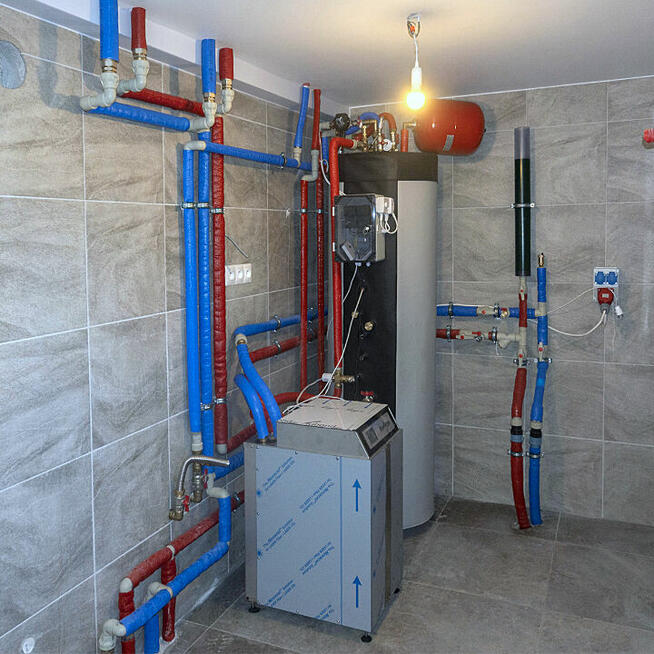 Gruntowa pompa ciepła Konceptus 12 kW - kompletna instalacja