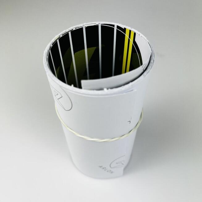 Miarka wędkarska NAKLEJKA 130 cm na łódź ponton