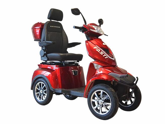 ELECTRORIDE FASTI 4 Max: Elektryczny Skuter 4kołowy z dachem