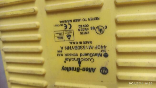 mata bezpieczeństwa do CNC Allen Bradley Lignum 1600x 800