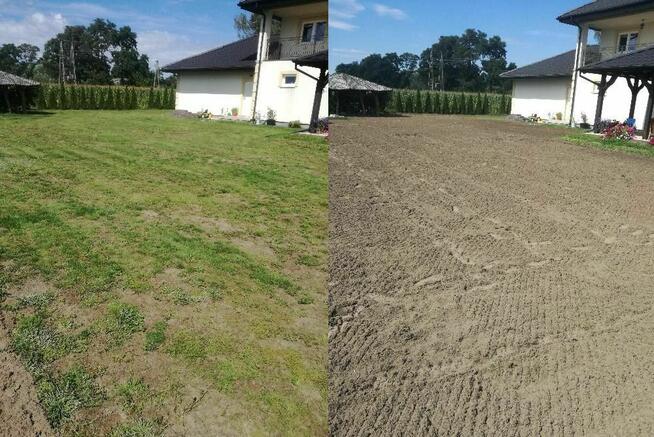 Usługi glebogryzarką separacyjną nawadnianie trawniki