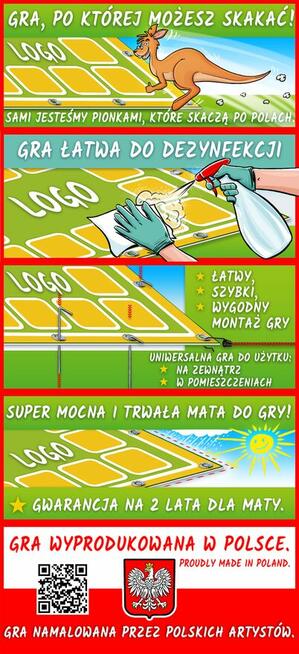 GRA podłogowa XXL dla DZIECI DRZEWO MATEMATYCZNE