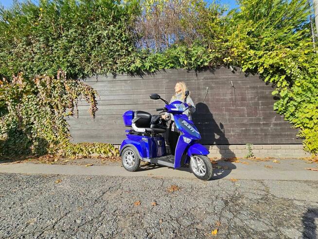 ELECTRORIDE: Skuter trójkołowy FASTI 3 z pasem bezpieczeństwa