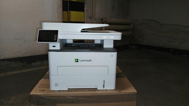 Drukarka Lexmark ze Skanerem - Czarno Biała + Toner