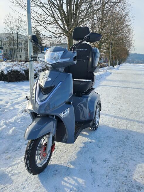 Skuter elektryczny trójkołowy Fasti 3 Max, szary