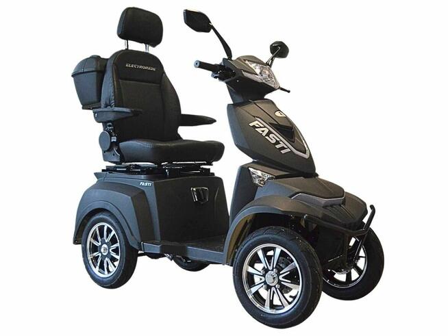 FASTI 4 Max: Elektryczny skuter czterokołowy, czarny