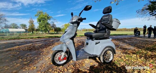 Elektryczny skuter trójkolowy Fasti 3 Max z dachem