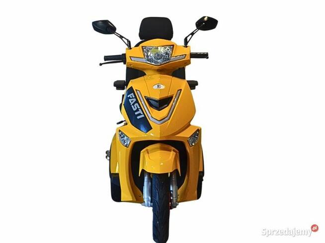 Skuter elektryczny trójkołowy ELECTRORIDE Fasti 3 Max, żółty