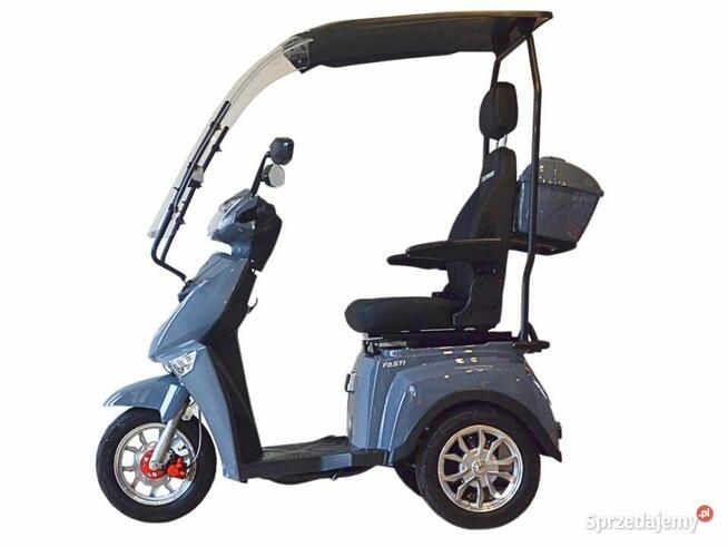 Elektryczny skuter trójkolowy Fasti 3 Max z dachem