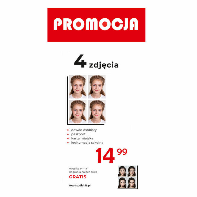 !!! PROMOCJA !!! Zdjęcia do dokumentów.