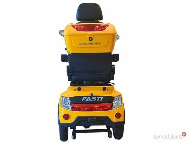 Skuter elektryczny trójkołowy ELECTRORIDE Fasti 3 Max, żółty