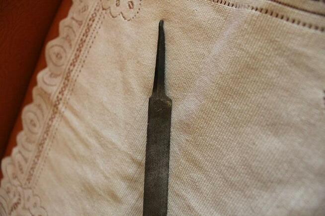 Pilnik trójkątny PRL 25 cm