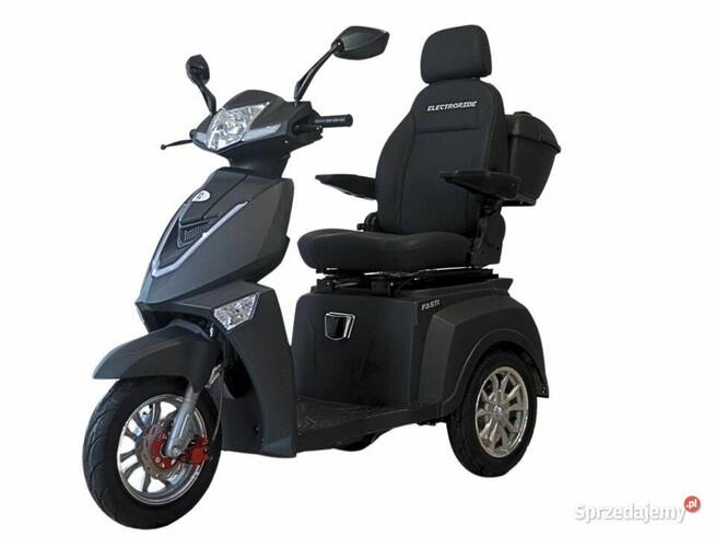 Skuter elektryczny trójkołowy Fasti 3 Max, czarny