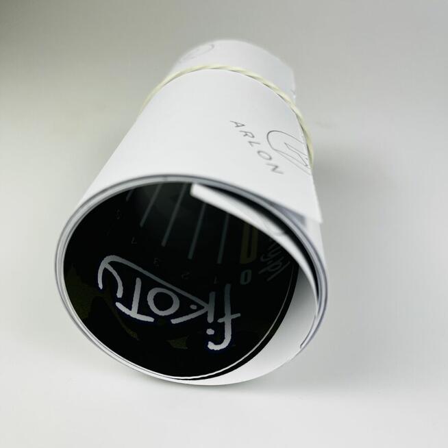 Miarka wędkarska NAKLEJKA 130 cm na łódź ponton