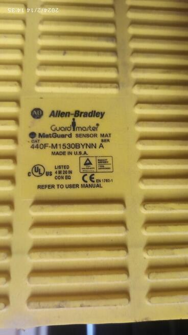 mata bezpieczeństwa do CNC Allen Bradley Lignum 1600x 800