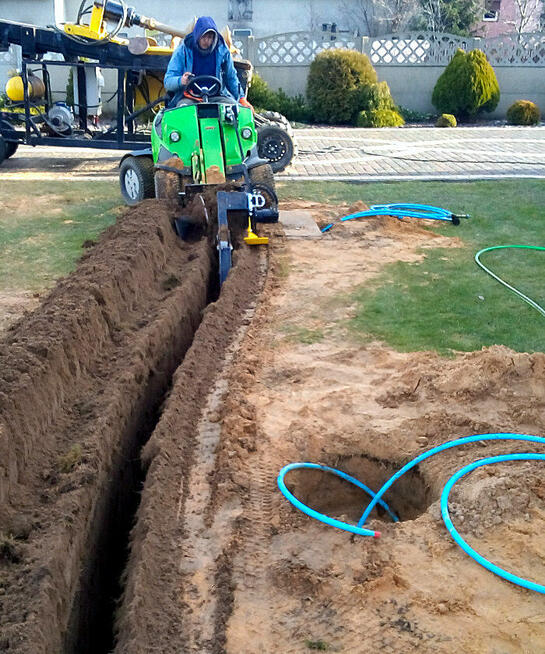 Gruntowa pompa ciepła Konceptus 9 kW - kompletna instalacja