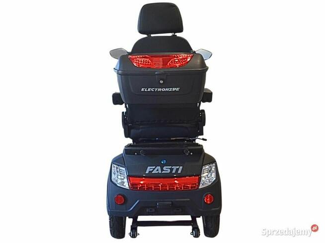 Skuter elektryczny trójkołowy Fasti 3 Max, czarny