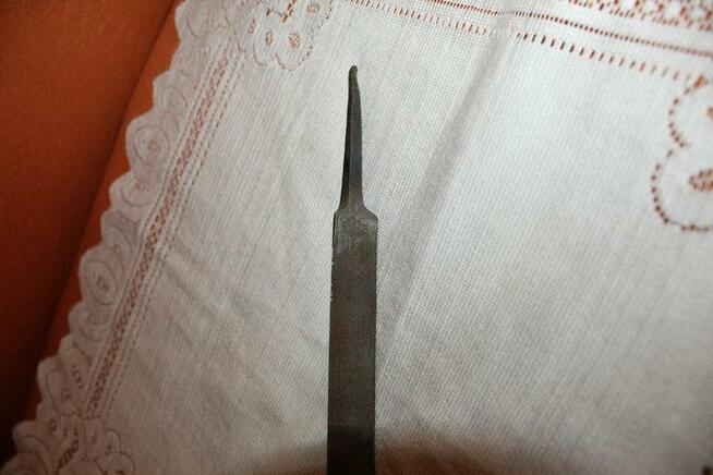 Pilnik trójkątny PRL 25 cm