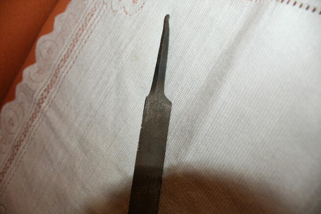 Pilnik trójkątny PRL 25 cm