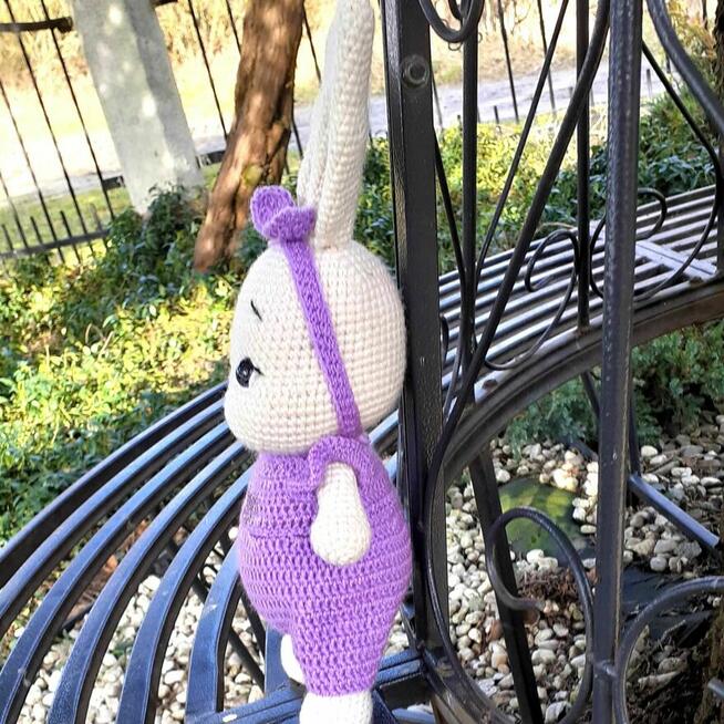 Królik na szydełku