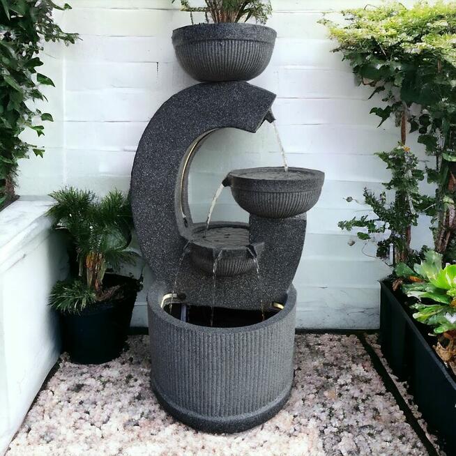 FONTANNA OGRODOWA A G A wys. 105 cm ! ośw. LED !