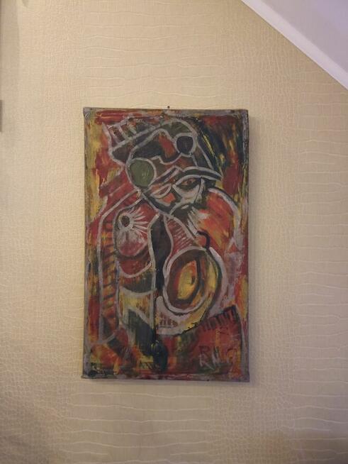 Sprzedam unikatowy stary obraz