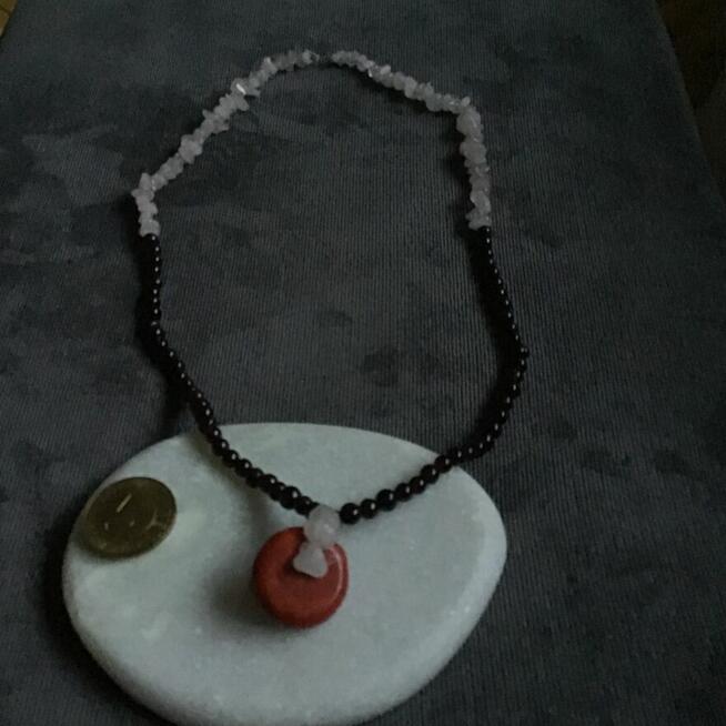 Autorski naszyjnik z kamieni naturalnych