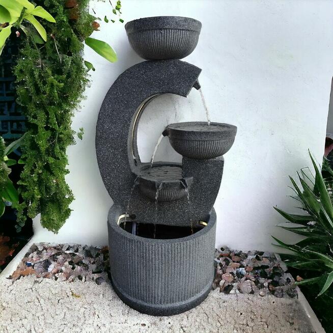 FONTANNA OGRODOWA A G A wys. 105 cm ! ośw. LED !