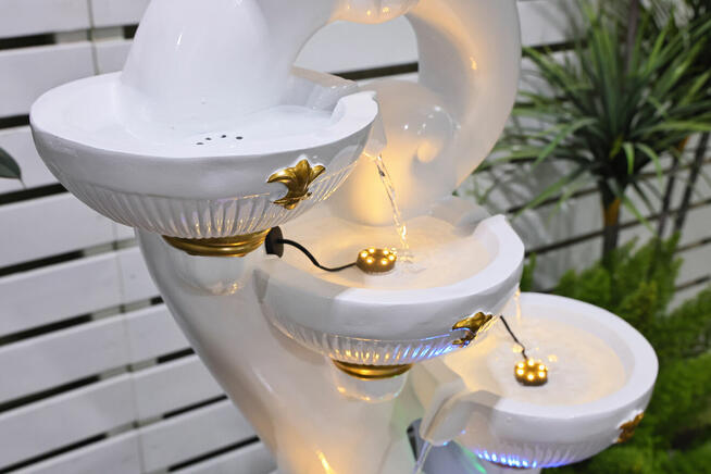 FONTANNA OGRODOWA NEL wys .133 cm ! ośw. LED !