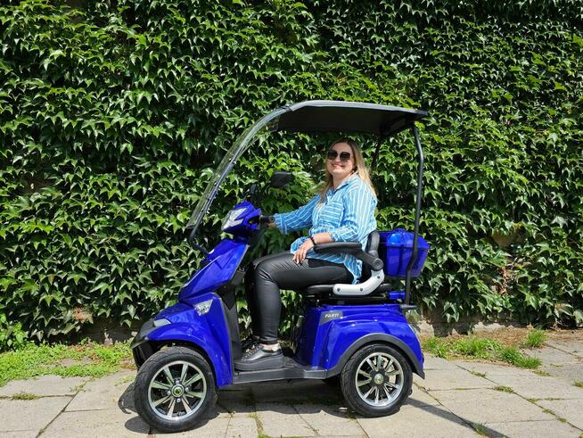 Skuter elektryczny FASTI 4 czterokołowy + pokrowiec