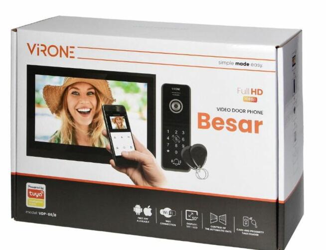 WIDEODOMOFON WiFi FULL HD 7 VDP-66 VIRONE