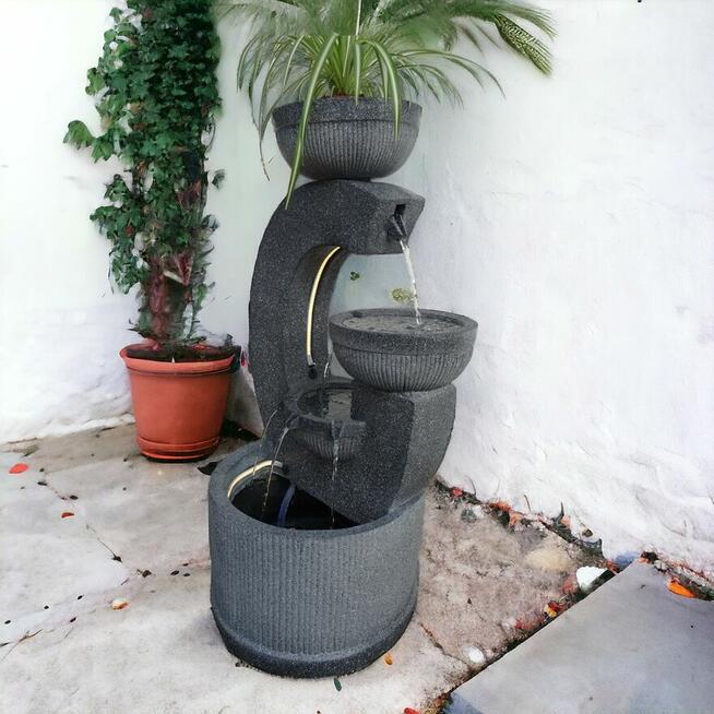 FONTANNA OGRODOWA A G A wys. 105 cm ! ośw. LED !