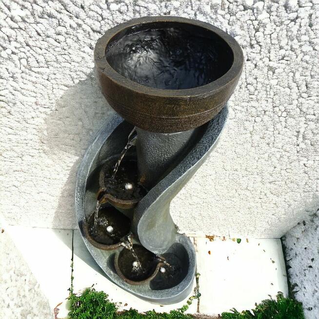 FONTANNA OGRODOWA I G A wys. 100 cm ! ośw. LED !!