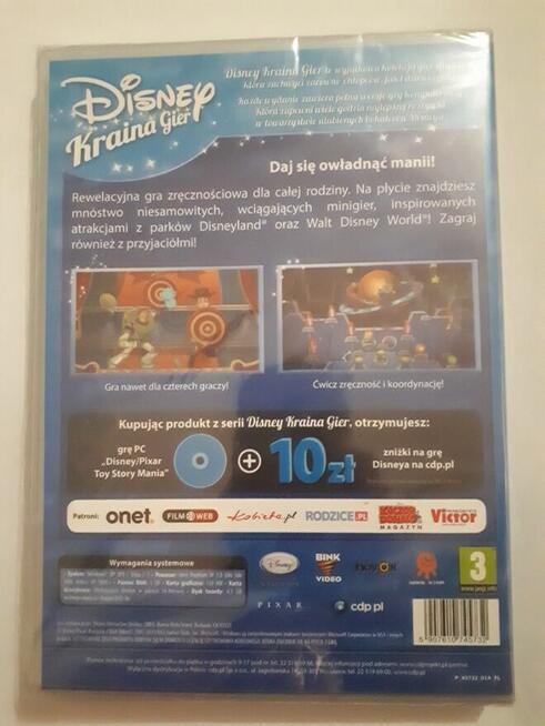 Disney TOY STORY MANIA ! Gra dla dzieci PC dubbing